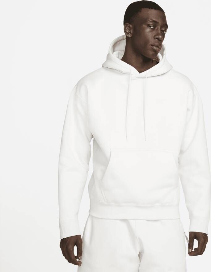 Nike Solo Swoosh Fleecehoodie voor heren Grijs