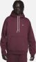 Nike Solo Swoosh Fleecehoodie voor heren Rood - Thumbnail 1