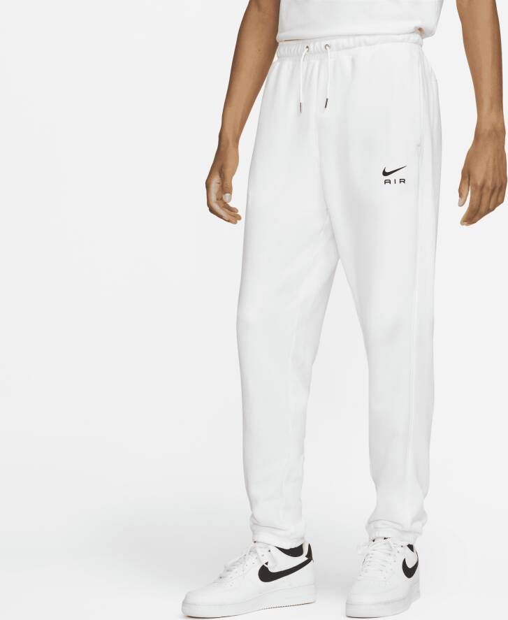 Nike Sportkleding Lichtgewicht Trainingsbroek Air French Terry White Heren