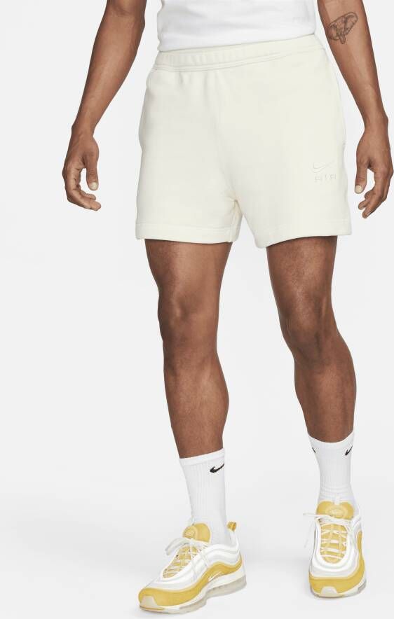 Nike Sportswear Air French Terry Short Sportshorts Kleding beige maat: XL beschikbare maaten:S M L XL