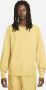 Nike Lichtgewicht Crewneck Sweatshirt Air French Terry Yellow Heren - Thumbnail 1