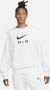 Nike Lichtgewicht Crewneck Sweatshirt Air French Terry White Heren - Thumbnail 1