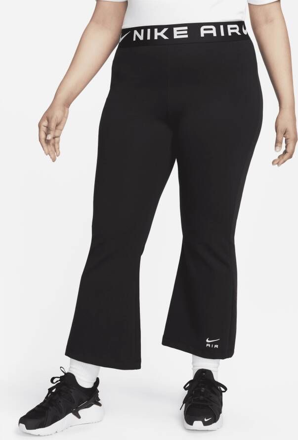Nike Sportswear Air legging met hoge taille voor dames (Plus Size) Zwart
