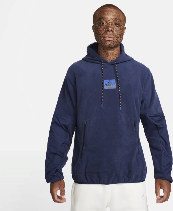 Nike Sportswear Air Max Fleecehoodie voor heren Blauw