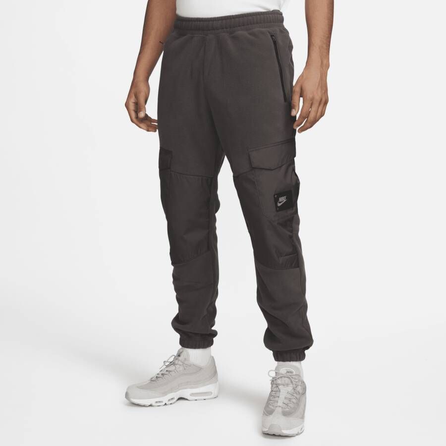 Nike Sportswear Air Max Joggingbroek van fleece voor heren Bruin