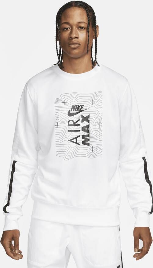 Nike Sportswear Air Max Sweatshirt voor heren Wit