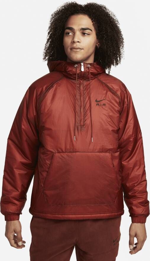 Nike Sportswear Air Winters jack met halflange rits voor heren Bruin
