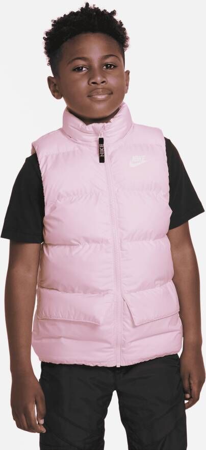 Nike Sportswear Bodywarmer met synthetische vulling voor kids Roze