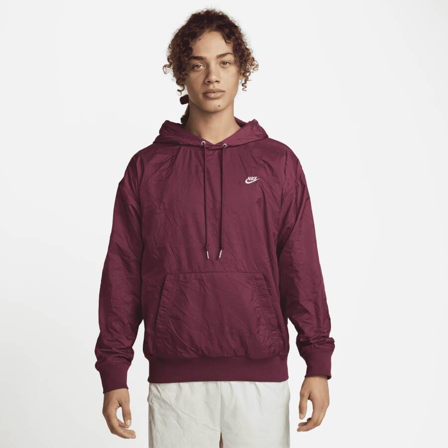 Nike Sportswear Circa Gevoerde herentrui voor de winter Rood