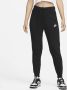 Nike Sportswear Club Fleece Aansluitende joggingbroek met halfhoge taille voor dames Zwart - Thumbnail 2