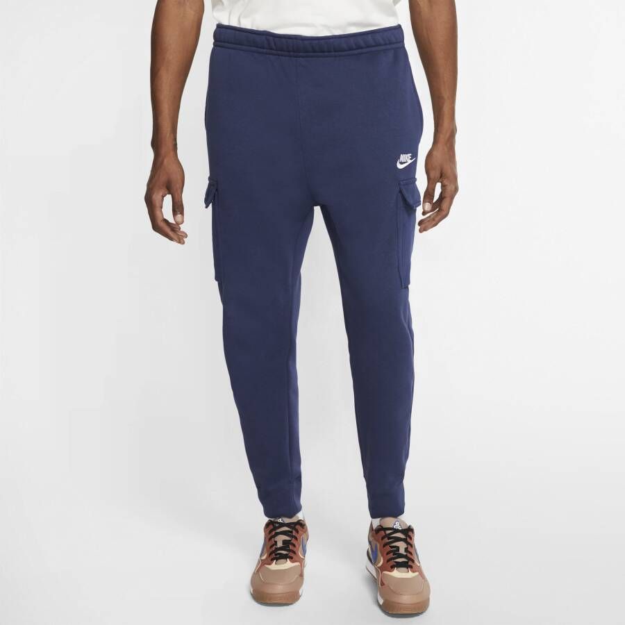Nike Sportswear Club Fleece Cargobroek voor heren Blauw
