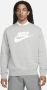 Nike Sportswear Club Fleece Herenshirt met ronde hals en graphic Grijs - Thumbnail 1