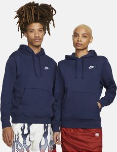 Nike Comfortabele en stijlvolle Sportswear Club hoodie Blauw Unisex