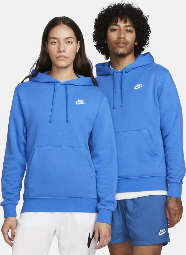 Nike Sportswear Club Blauw Sweater met Capuchon Heren