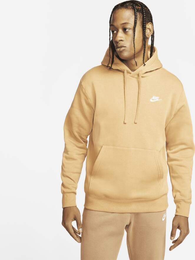 Nike Sportswear Club Flace Kleur Kameel Heren Beige Heren
