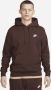 Nike Sportswear Club Fleece Hoodie Brown Heren - Thumbnail 1
