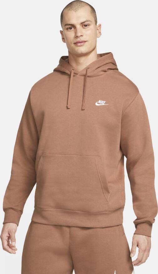 Nike Sportswear Club Fleece Hoodie Pink Heren