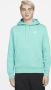Nike Sportswear Club Fleece Hoodie Washed Teal Blue Heren - Thumbnail 1
