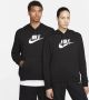 Nike Sportswear Club Fleece Hoodie met logo voor dames Zwart - Thumbnail 1