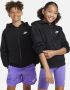 Nike Sportswear Club Fleece hoodie met rits voor kids Zwart - Thumbnail 2