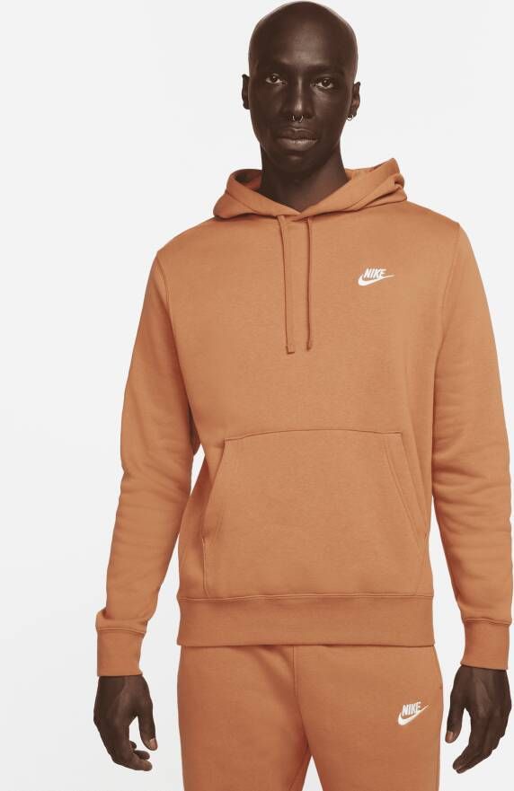 Nike Sportswear Club Fleece Hoodie Oranje