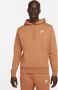 Nike Sportswear Club Fleece Hoodie Orange Heren - Thumbnail 1