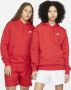 Nike Rode Sweatshirt met Ritssluiting Rood Heren - Thumbnail 2