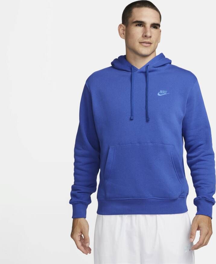 Nike Sportswear Club Fleece Hoodie voor heren Blauw