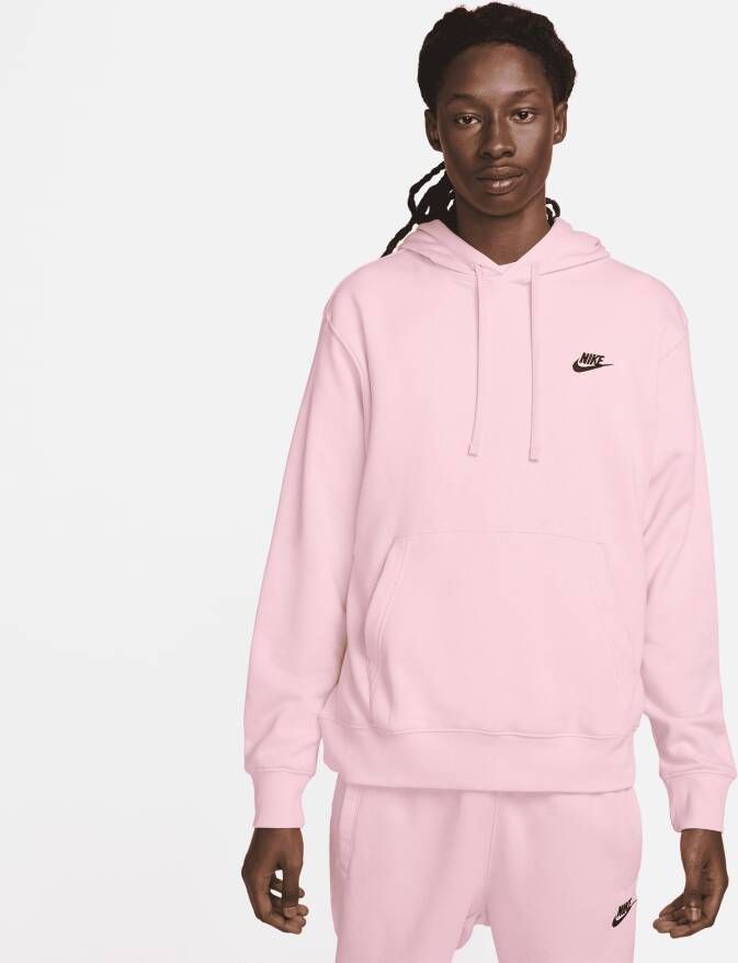 Nike Sportswear Club Fleece Hoodie voor heren Roze