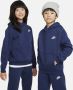 Nike Sportswear Club Fleece Hoodie voor kids Blauw - Thumbnail 1
