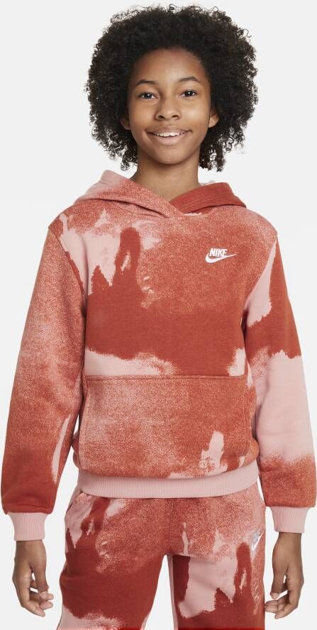 Nike Sportswear Club Fleece Hoodie voor kids Roze