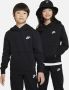 Nike Sportswear Club Fleece Hoodie voor kids Zwart - Thumbnail 1