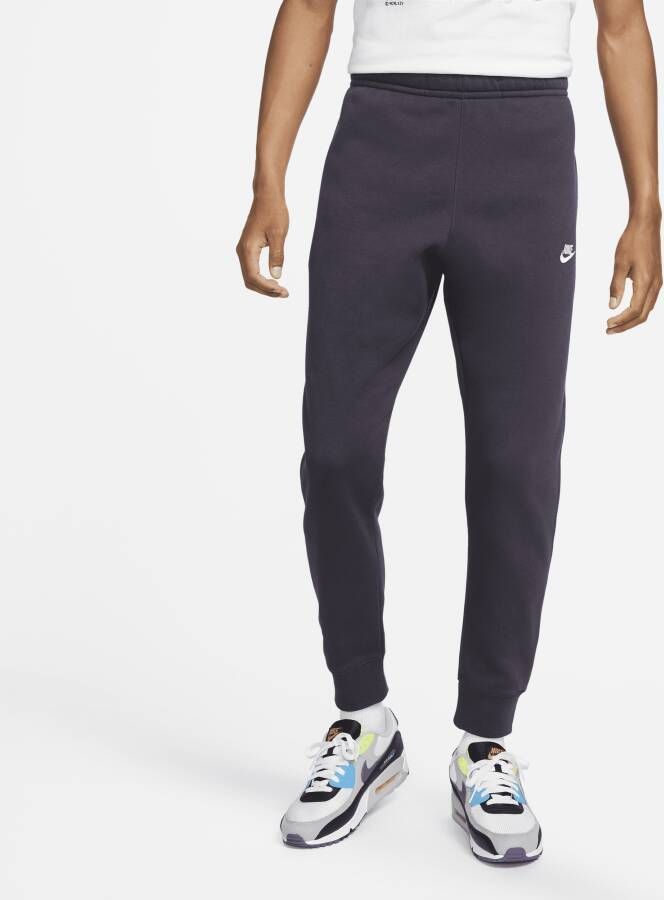 Nike Fleece Trainingspak Jogger Broek Paars Purple Heren