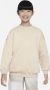 Nike Sportswear Club Fleece oversized sweatshirt voor kids Bruin - Thumbnail 1