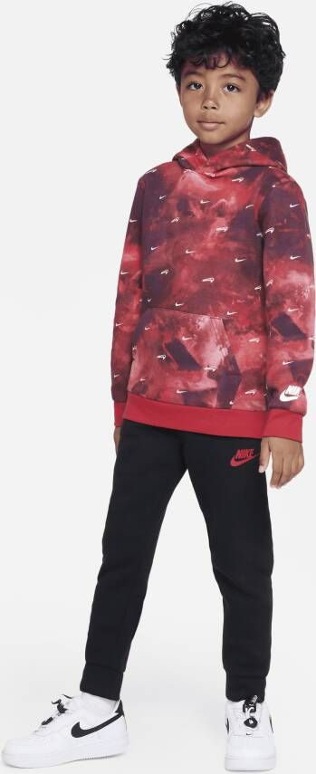 Nike Sportswear Club Fleece Pullover Set Kleuterset Zwart