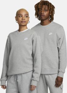 Nike Sportswear Club Fleece Shirt met ronde hals Grijs