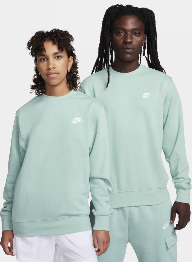 Nike Sportswear Club Crew Basketball Pullover Sweaters Kleding mineral white maat: XL beschikbare maaten:XS S M L XL