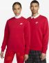 Nike Sportswear Club Fleece Herentop met ronde hals Rood - Thumbnail 2