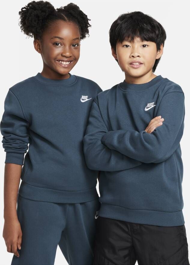 Nike Sportswear Club Fleece Sweatshirt voor kids Groen