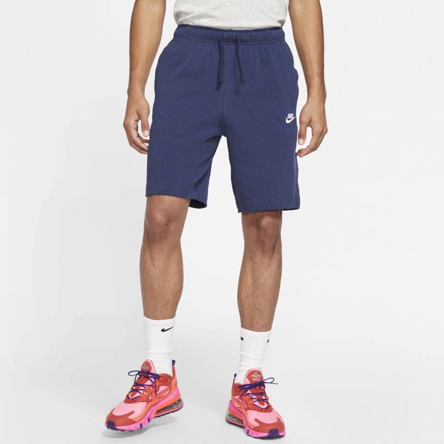 Nike Sportswear Club Herenshorts Blauw