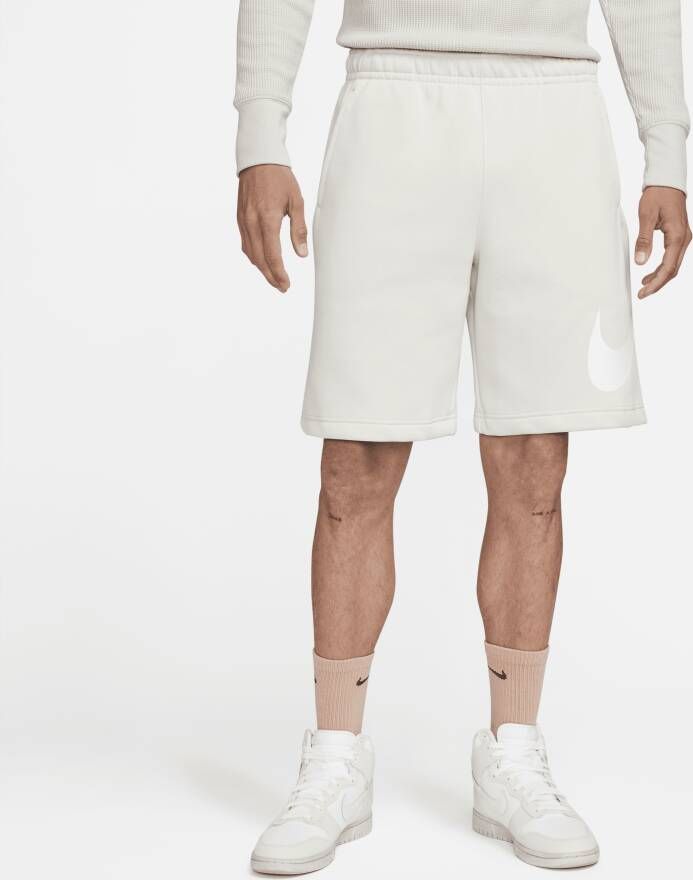 Nike Sportswear Club Herenshorts met graphic Grijs