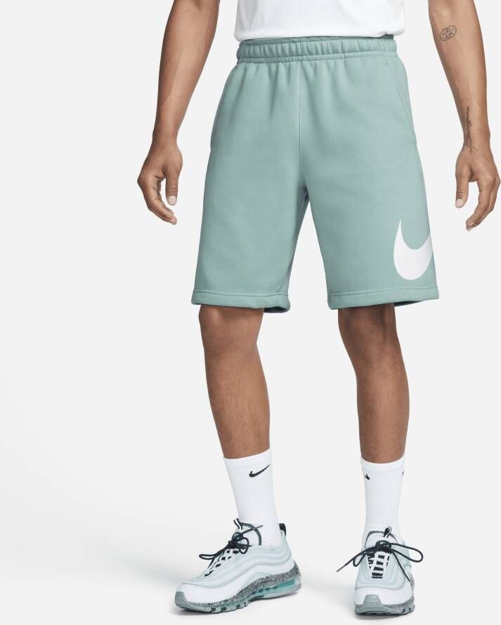 Nike Sportswear Club Herenshorts met graphic Groen