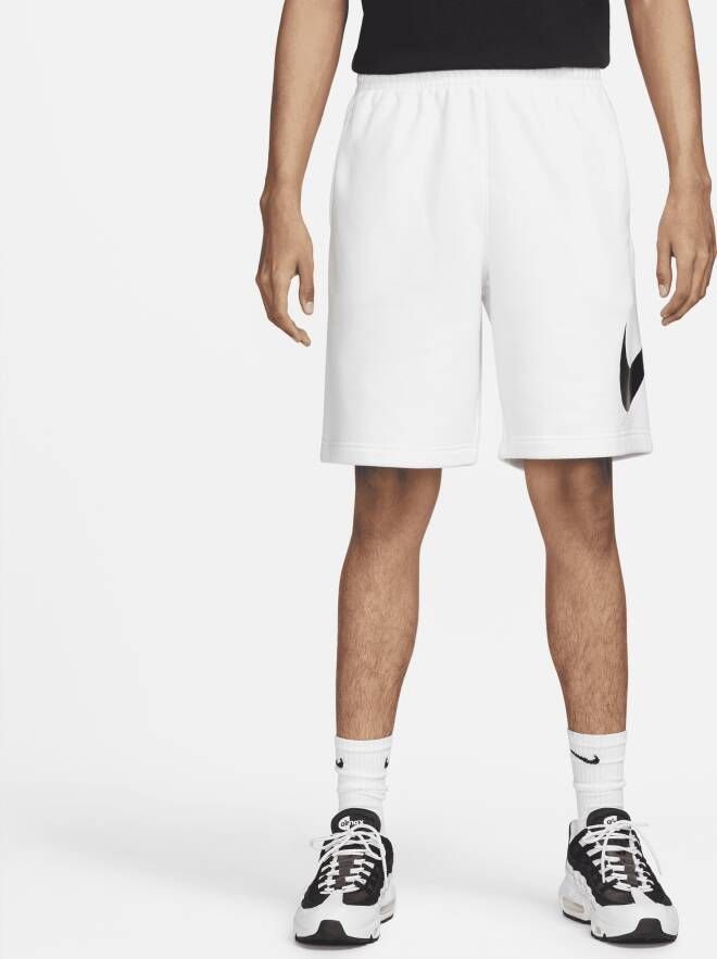 Nike Sweatshorts met labelprint model 'Club Short'