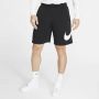 Nike Sportswear Club Graphic Shorts Sportshorts Kleding black white white maat: XL beschikbare maaten:S L XL - Thumbnail 3