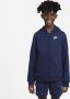 Nike Sportswear Club Hoodie met rits voor kids Blauw - Thumbnail 2
