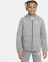 Nike Sportswear Club Hoodie met rits voor kids Grijs - Thumbnail 2