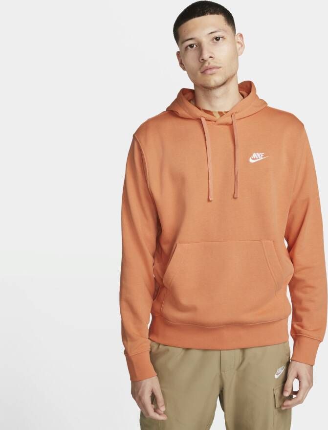 Nike Sportswear Club Hoodie voor heren Oranje