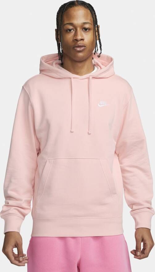 Nike Sportswear Club Hoodie voor heren Roze