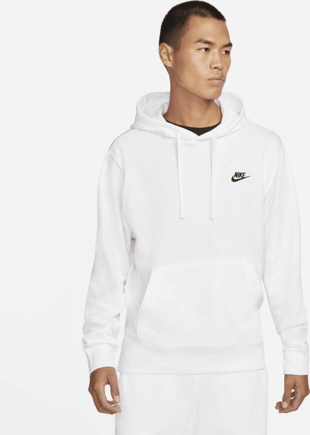 Nike Sportswear Club Hoodie voor heren Wit