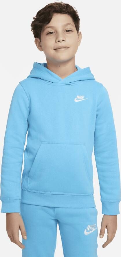 Nike Sportswear Club Hoodie voor kids Blauw